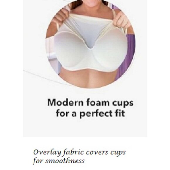 Shapermint Truekind Supportive Comfort Wireless Shaping Bra LARGE (55-bag) - Picture 8 of 13